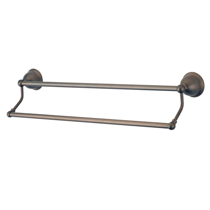 Kingston Brass BA396318ORB Restoration 18" Dual Towel Bar, Oil Rubbed Bronze