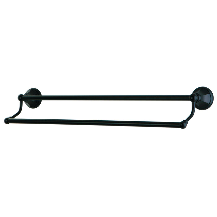 Kingston Brass BA4813ORB Metropolitan 24-Inch Dual Towel Bar, Oil Rubbed Bronze