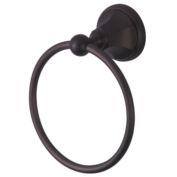 Kingston Brass BA4814ORB Metropolitan 6-Inch Towel Ring, Oil Rubbed Bronze