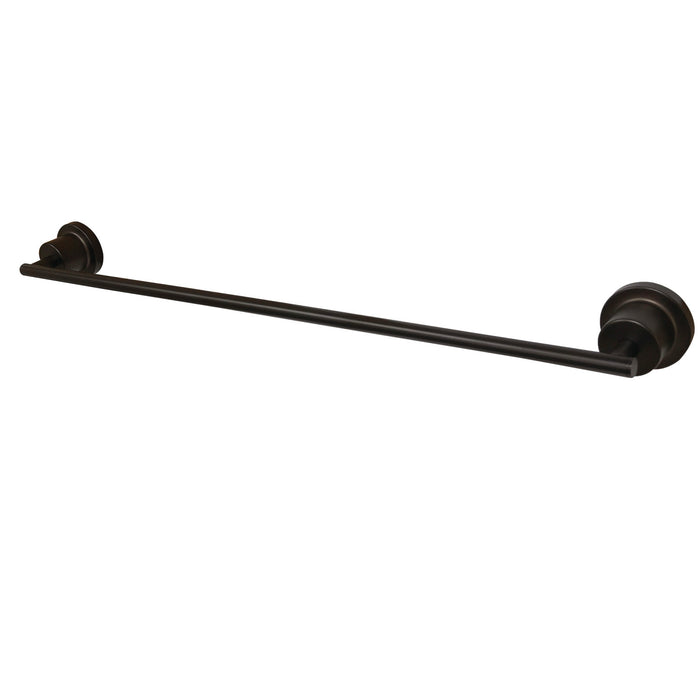 Kingston Brass BAH8211ORB Concord 24-Inch Single Towel Bar, Oil Rubbed Bronze