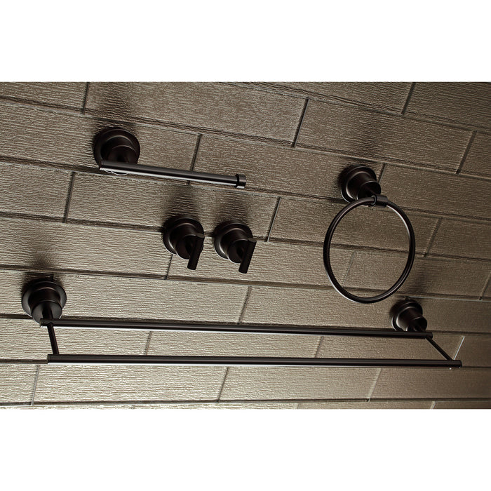 Kingston Brass BAH8213478ORB Concord 5-Piece Bathroom Accessory Sets, Oil Rubbed Bronze