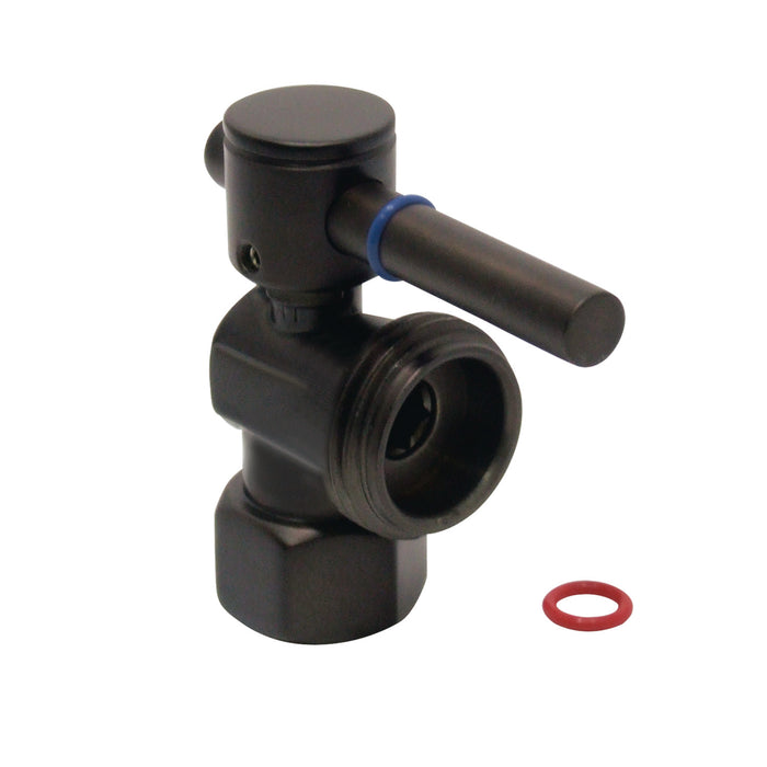 Kingston Brass CC13005DL 1/2" FIP x 3/4" Hose Thread, Washing Machine Valve, Oil Rubbed Bronze