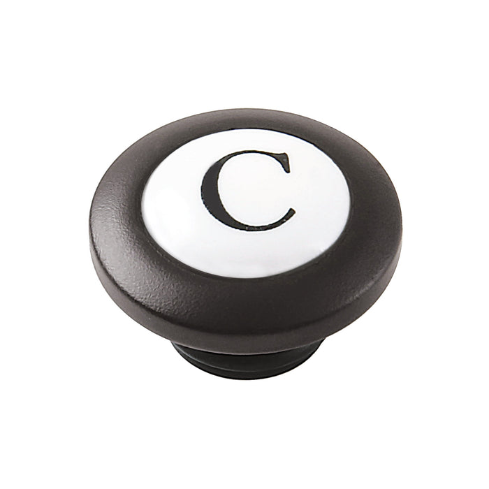 Kingston Brass CCHICX5C Cold Porcelain Handle Button, Oil Rubbed Bronze