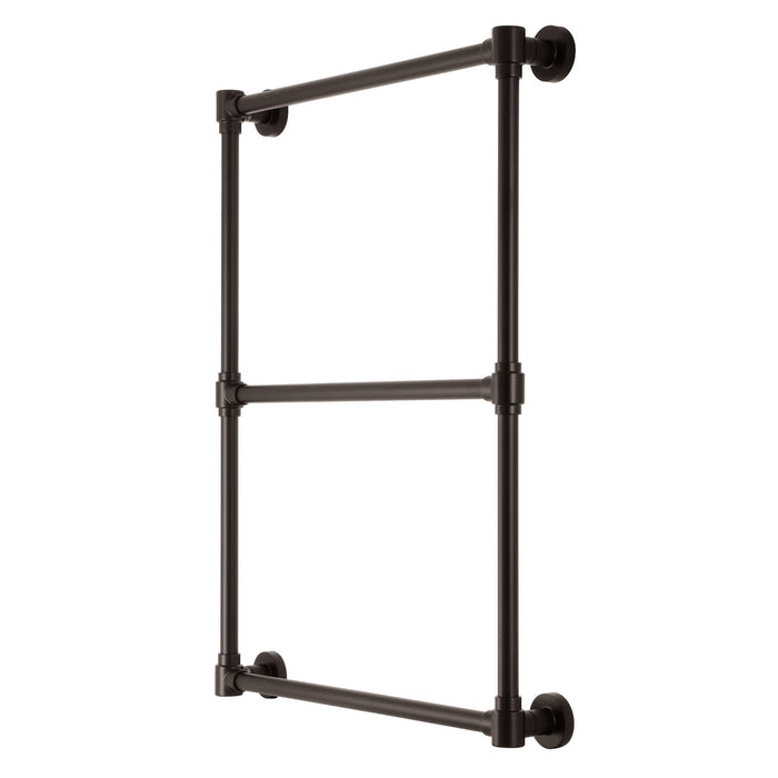 Kingston Brass DTM322435 Gallant 24-Inch x 32-Inch Wall Mount Towel Rack, Oil Rubbed Bronze