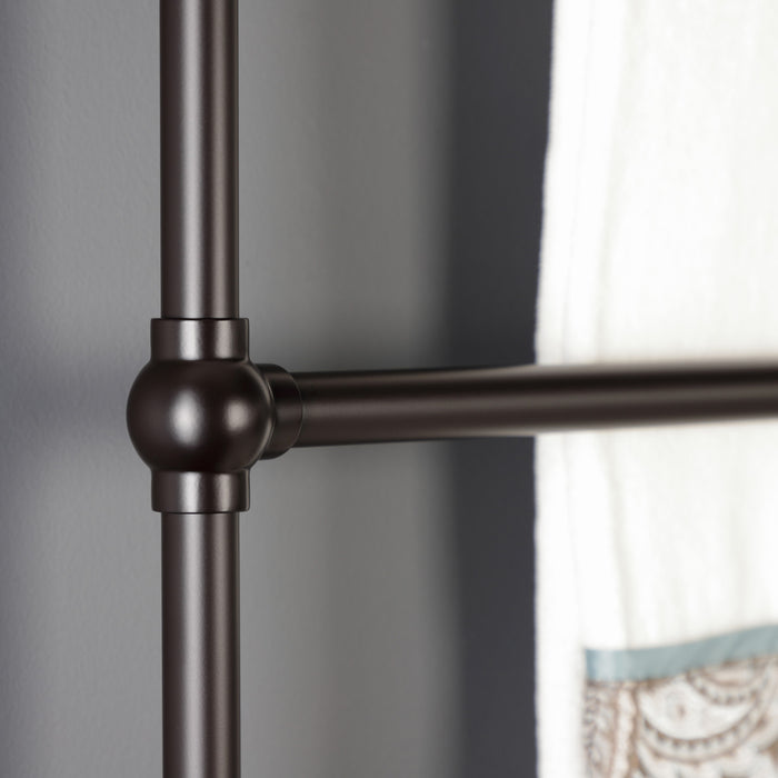 Kingston Brass DTM32243ORB Palatine 24-Inch x 32-Inch Wall Mount Towel Rack, Oil Rubbed Bronze