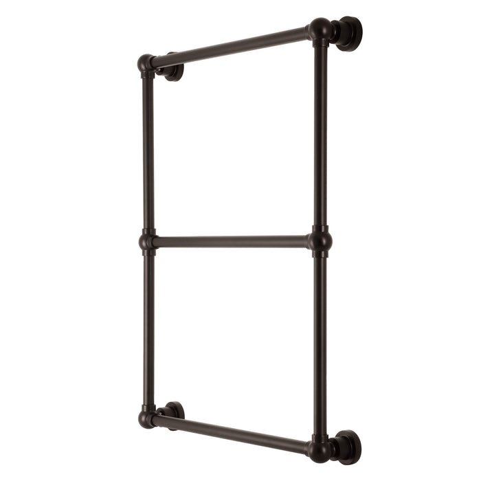 Kingston Brass DTM32243ORB Palatine 24-Inch x 32-Inch Wall Mount Towel Rack, Oil Rubbed Bronze