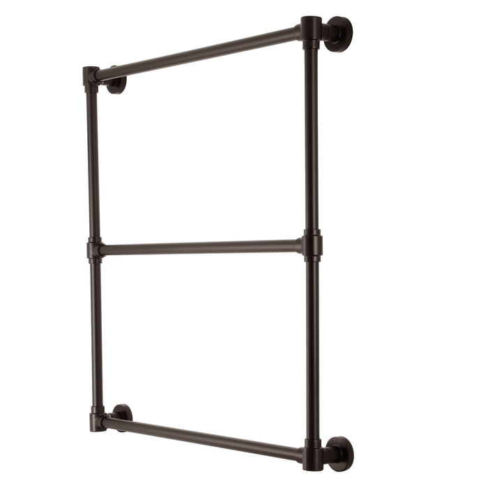 Kingston Brass DTM323035 Gallant 30-Inch x 32-Inch Wall Mount Towel Rack, Oil Rubbed Bronze