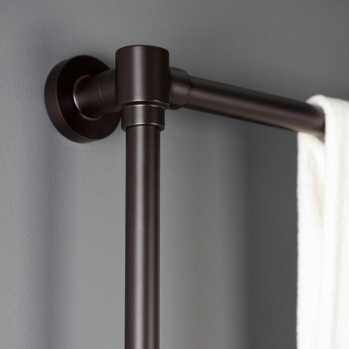 Kingston Brass DTM323635 Gallant 36-Inch x 32-Inch Wall Mount Towel Rack, Oil Rubbed Bronze