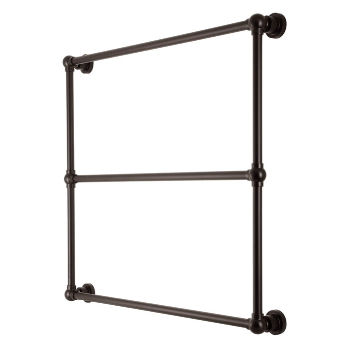 Kingston Brass DTM32363ORB Palatine 36-Inch x 32-Inch Wall Mount Towel Rack, Oil Rubbed Bronze