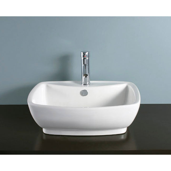 Fauceture EV8145 Marquis Vessel Sink, White