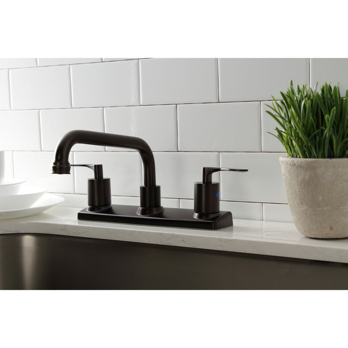 Kingston Brass FB2135SVL Serena Centerset Kitchen Faucet, Oil Rubbed Bronze