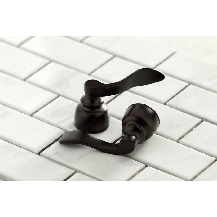 Kingston Brass FB5625NFL 4 in. Centerset Bathroom Faucet, Oil Rubbed Bronze