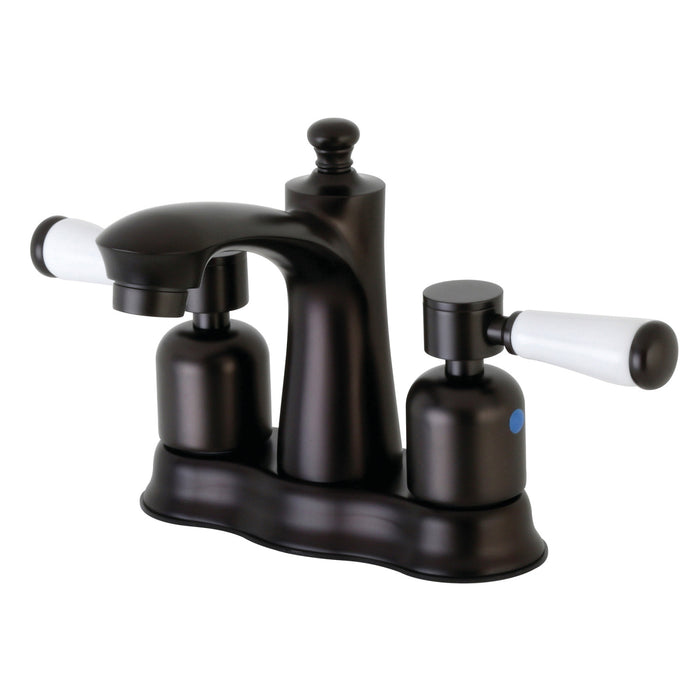 Kingston Brass FB7615DPL 4 in. Centerset Bathroom Faucet, Oil Rubbed Bronze