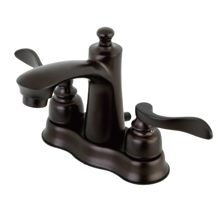 Kingston Brass FB7615NFL 4 in. Centerset Bathroom Faucet, Oil Rubbed Bronze