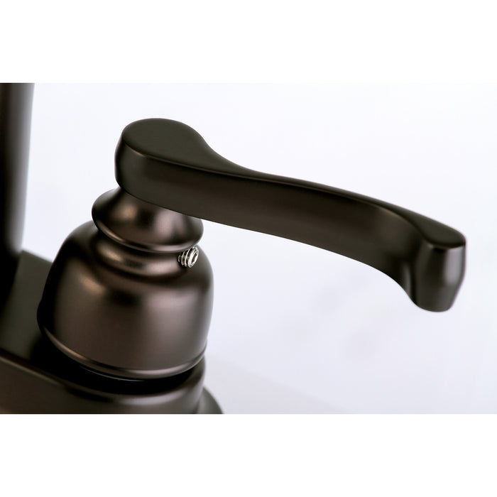 Kingston Brass FB7625FL 4 in. Centerset Bathroom Faucet, Oil Rubbed Bronze