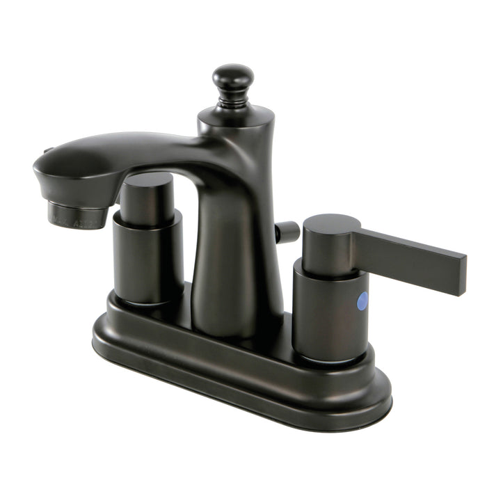 Kingston Brass FB7625NDL 4 in. Centerset Bathroom Faucet, Oil Rubbed Bronze