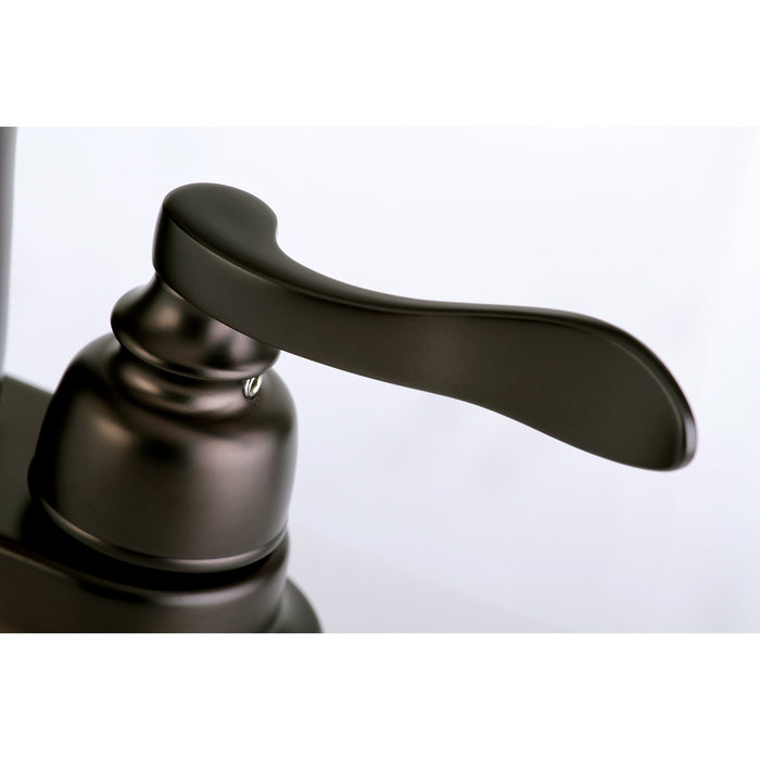 Kingston Brass FB7625NFL 4 in. Centerset Bathroom Faucet, Oil Rubbed Bronze