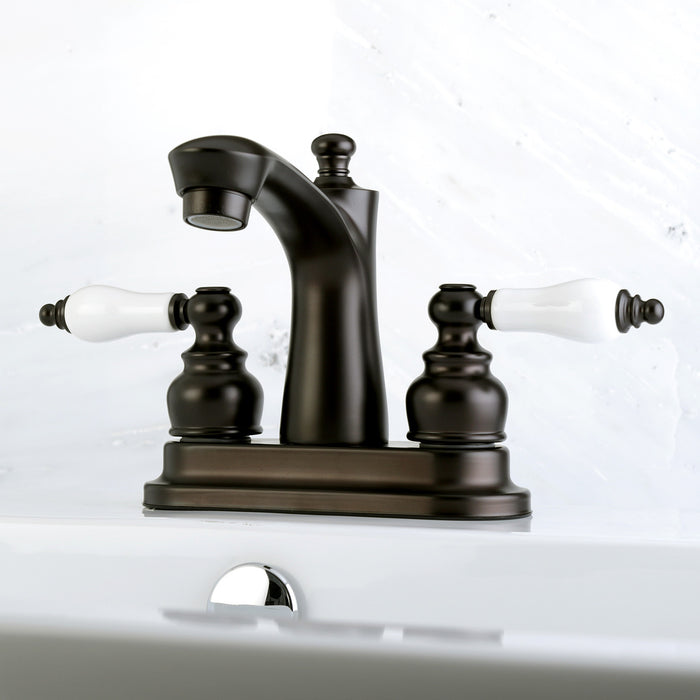 Kingston Brass FB7625PL 4 in. Centerset Bathroom Faucet, Oil Rubbed Bronze