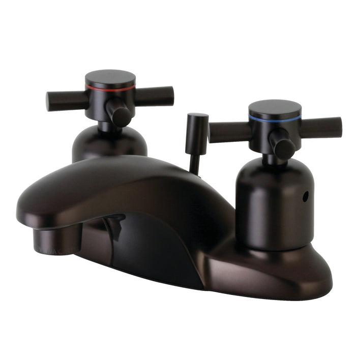 Kingston Brass FB8625DX 4 in. Centerset Bathroom Faucet, Oil Rubbed Bronze