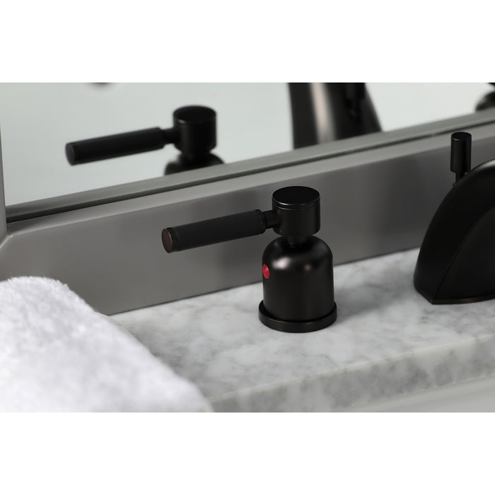 Kingston Brass FB8955DKL Kaiser Widespread Bathroom Faucet, Oil Rubbed Bronze