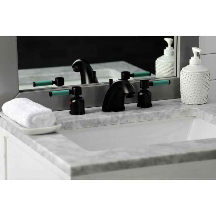 Kingston Brass FB8955DKL Kaiser Widespread Bathroom Faucet, Oil Rubbed Bronze