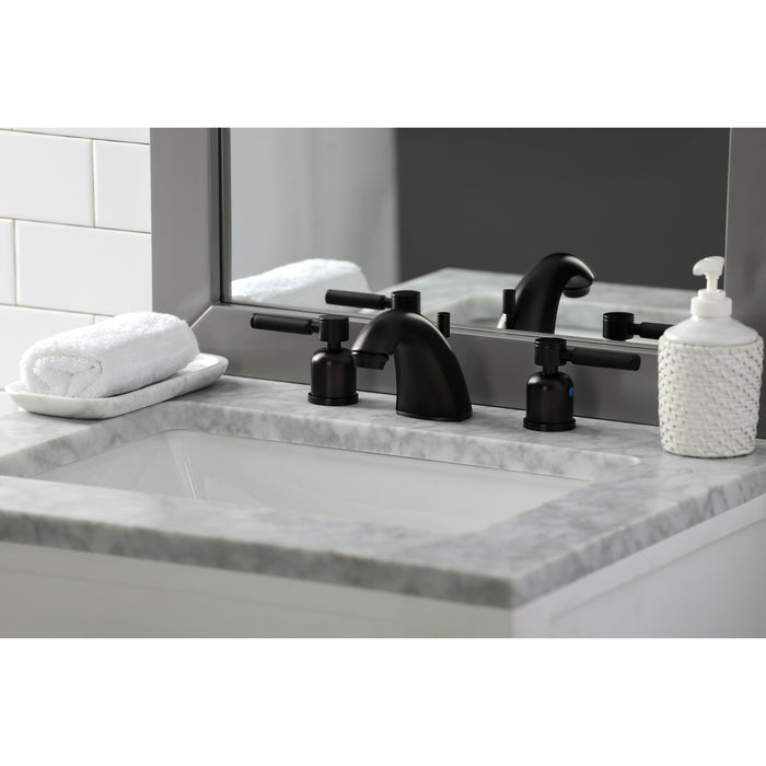 Kingston Brass FB8955DKL Kaiser Widespread Bathroom Faucet, Oil Rubbed Bronze