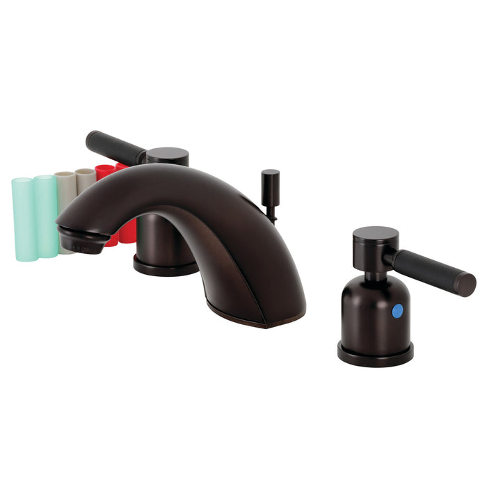 Kingston Brass FB8955DKL Kaiser Widespread Bathroom Faucet, Oil Rubbed Bronze