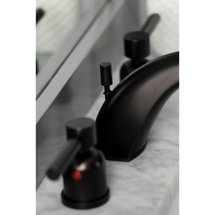 Kingston Brass FB8955DL Concord Widespread Bathroom Faucet, Oil Rubbed Bronze