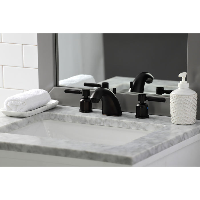 Kingston Brass FB8955DL Concord Widespread Bathroom Faucet, Oil Rubbed Bronze