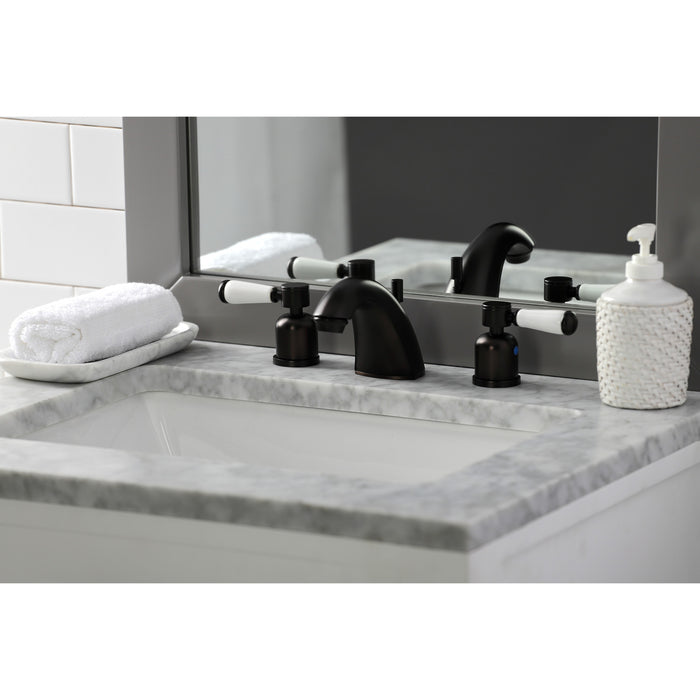 Kingston Brass FB8955DPL Paris Widespread Bathroom Faucet, Oil Rubbed Bronze