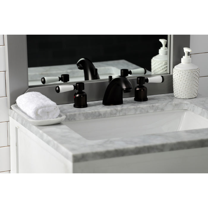 Kingston Brass FB8955DPL Paris Widespread Bathroom Faucet, Oil Rubbed Bronze