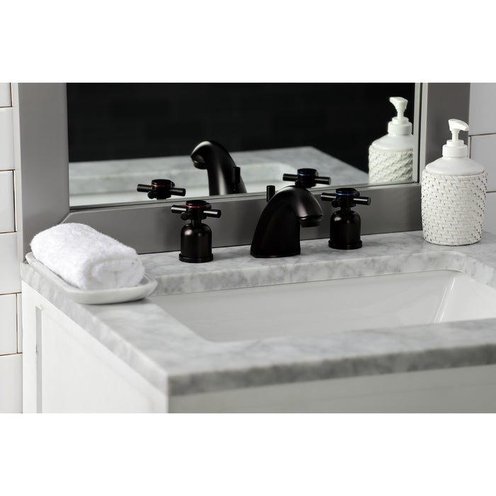 Kingston Brass FB8955DX Concord Widespread Bathroom Faucet, Oil Rubbed Bronze