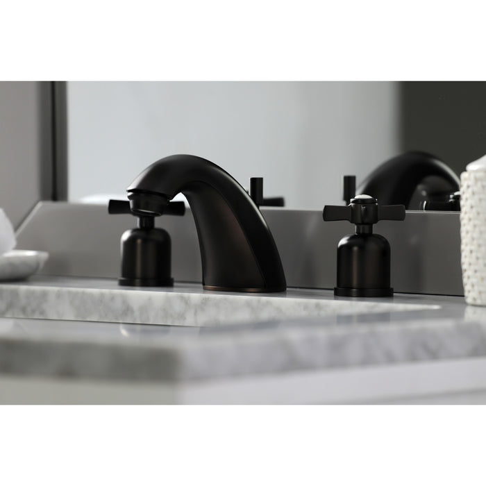 Kingston Brass FB8955ZX Millennium Widespread Bathroom Faucet, Oil Rubbed Bronze