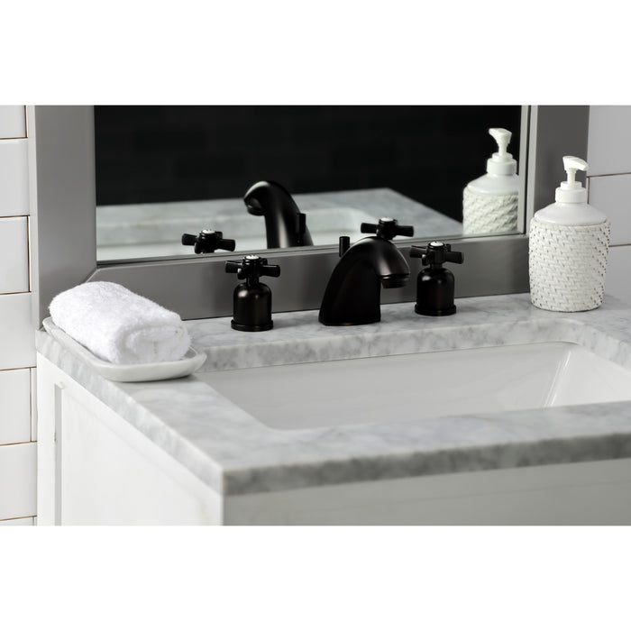 Kingston Brass FB8955ZX Millennium Widespread Bathroom Faucet, Oil Rubbed Bronze