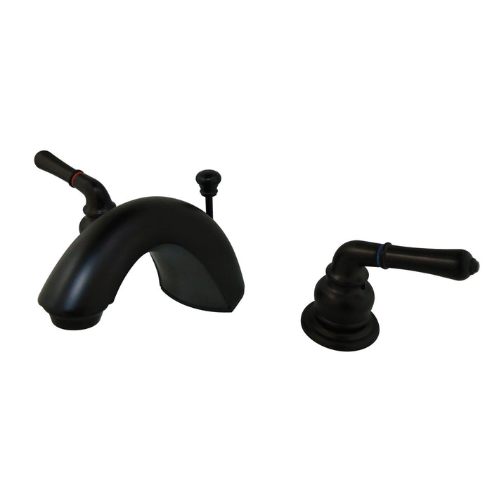 Kingston Brass FB955 Widespread Bathroom Faucet, Oil Rubbed Bronze