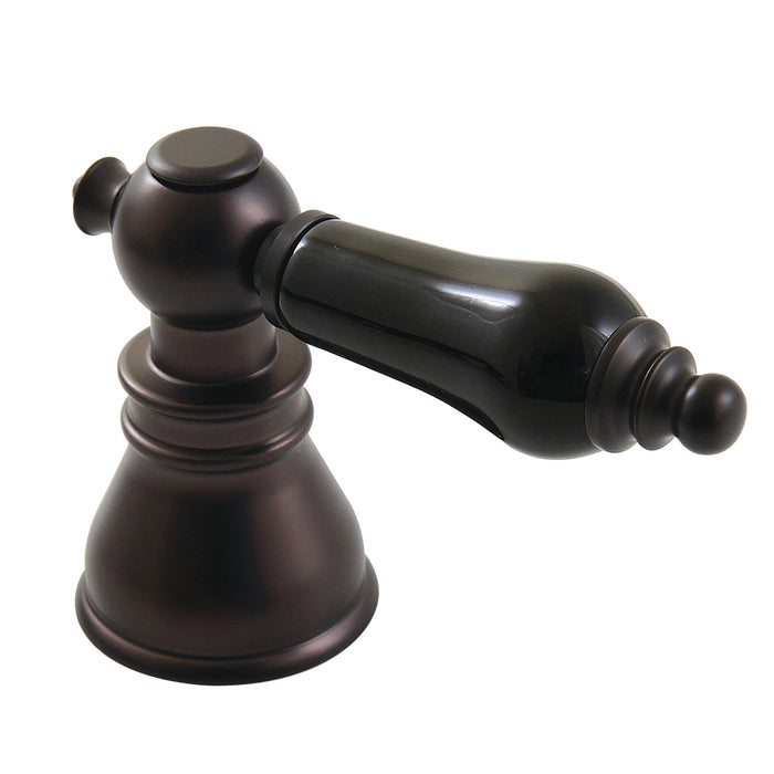 Kingston Brass FSCDH1975AKL Black Porcelain Lever Diverter Handle , Oil Rubbed Bronze