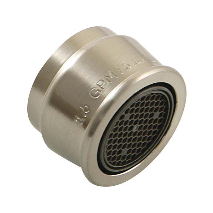 Kingston Brass G15KBSA798 Cal Green 1.5 GPM Female Aerator, 55/64"-27 UNS, Brushed Nickel