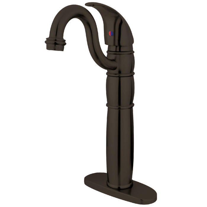 Kingston Brass KB1425LL Vessel Sink Faucet, Oil Rubbed Bronze