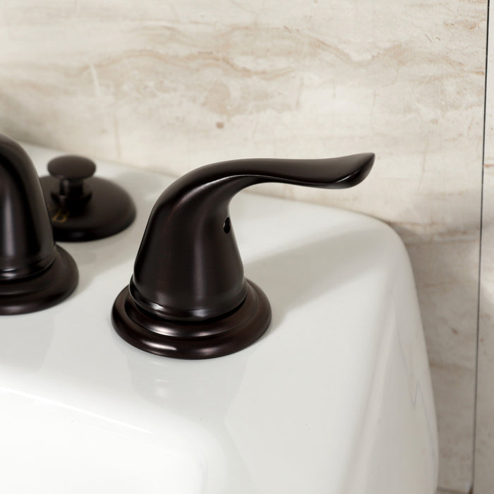 Kingston Brass KB325YL Royale Three-Handle Bidet Faucet, Oil Rubbed Bronze