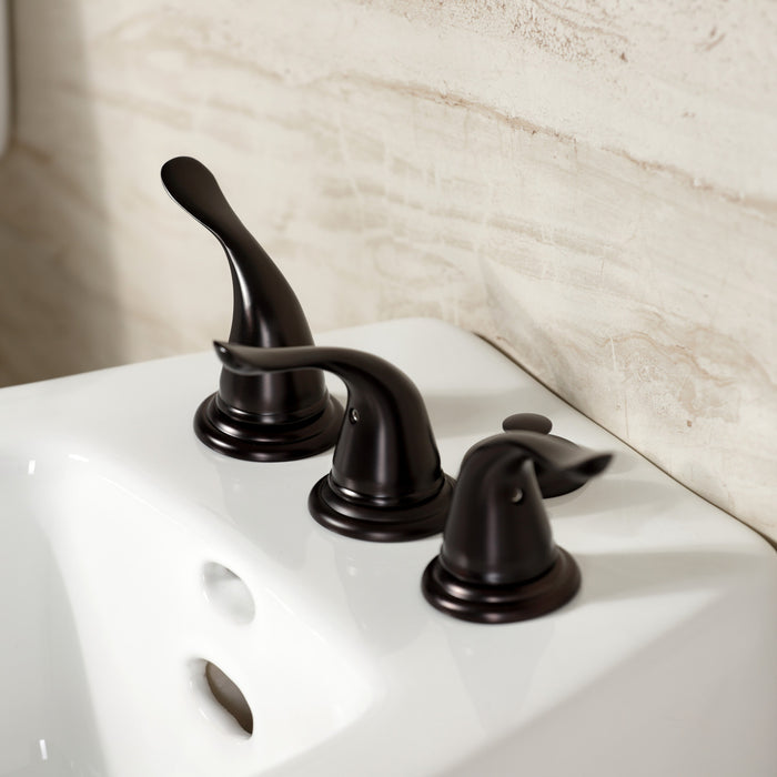 Kingston Brass KB325YL Royale Three-Handle Bidet Faucet, Oil Rubbed Bronze