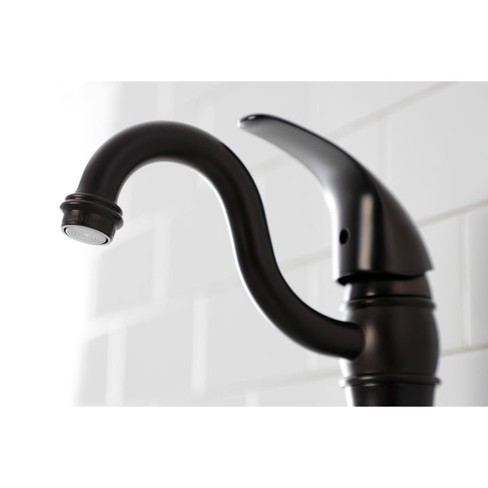 Kingston Brass KB3425LL Vessel Sink Faucet, Oil Rubbed Bronze