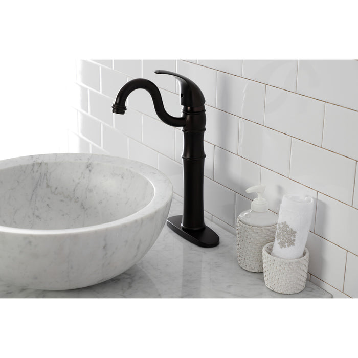 Kingston Brass KB3425LL Vessel Sink Faucet, Oil Rubbed Bronze