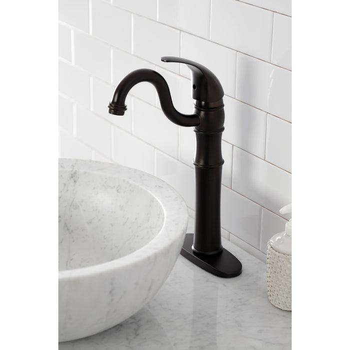 Kingston Brass KB3425LL Vessel Sink Faucet, Oil Rubbed Bronze