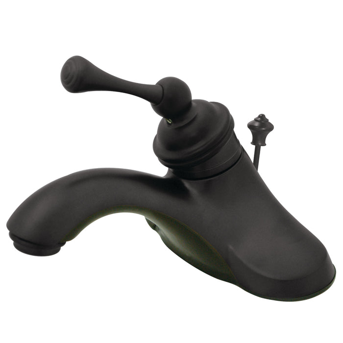 Kingston Brass KB3545BL 4 in. Centerset Bathroom Faucet, Oil Rubbed Bronze