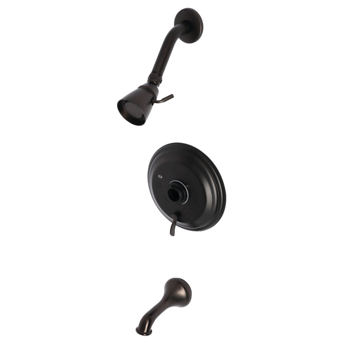 Kingston Brass KB36350TLH Tub and Shower Trim Only Without Handle, Oil Rubbed Bronze