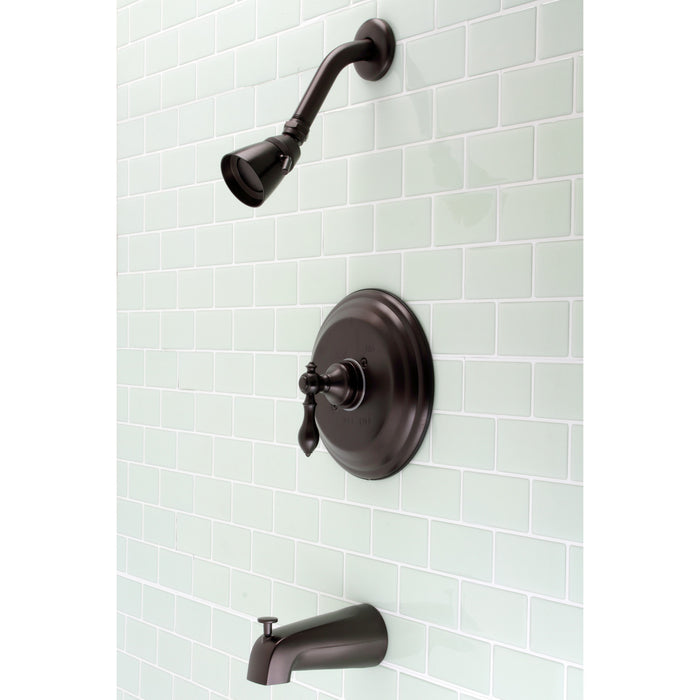 Kingston Brass KB3635ACL American Classic Single-Handle Tub and Shower Faucet, Oil Rubbed Bronze