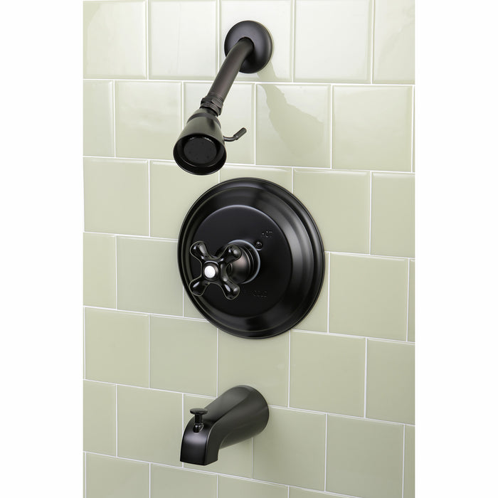 Kingston Brass KB3635PKL Duchess Tub and Shower Faucet, Oil Rubbed Bronze