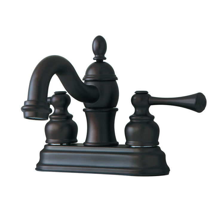 Kingston Brass KB3905BL 4 in. Centerset Bathroom Faucet, Oil Rubbed Bronze