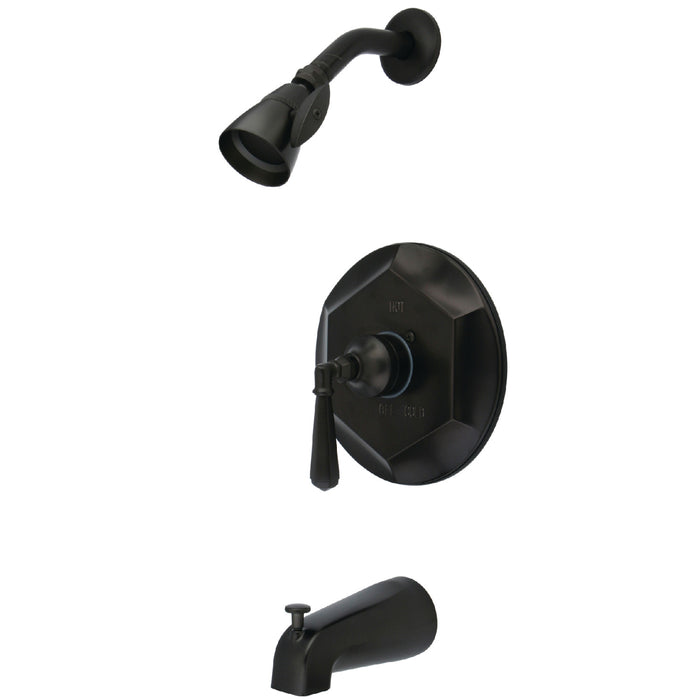 Kingston Brass KB4635HL Metropolitan Tub & Shower Faucet, Oil Rubbed Bronze