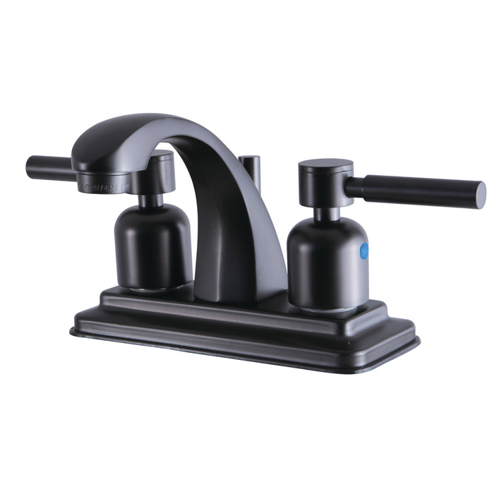 Kingston Brass KB4645DL 4 in. Centerset Bathroom Faucet, Oil Rubbed Bronze